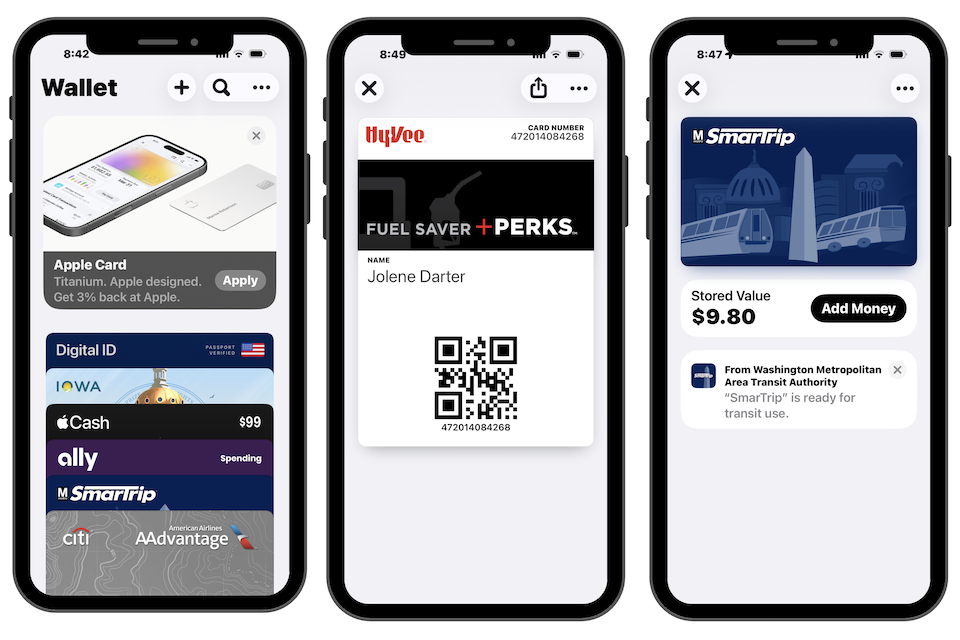 iPhone Apple Wallet