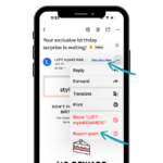 iPhone - Unwanted Email