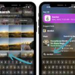 Search on an iPhone
