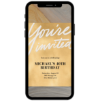 iphone with evite